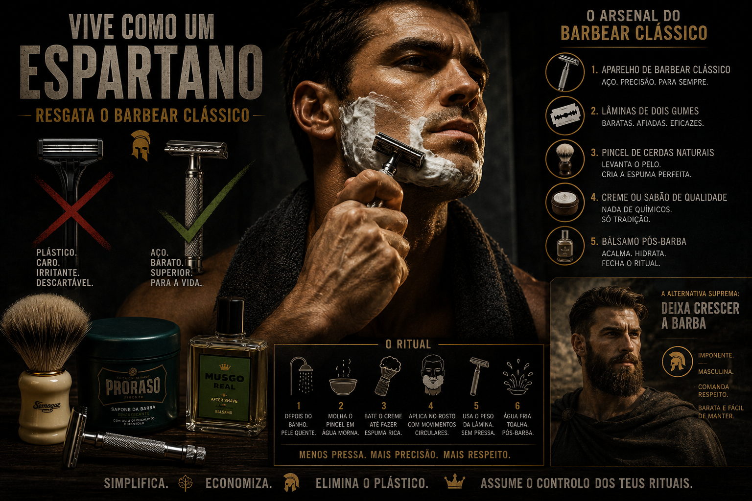 Barbear clássico