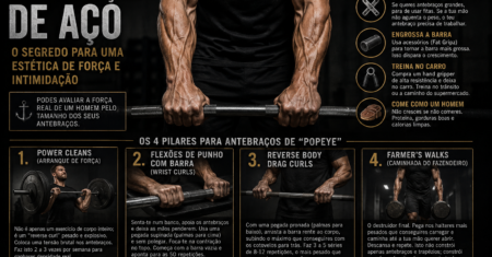 Antebraços de Aço: O Segredo para uma Estética de Força e Intimidação