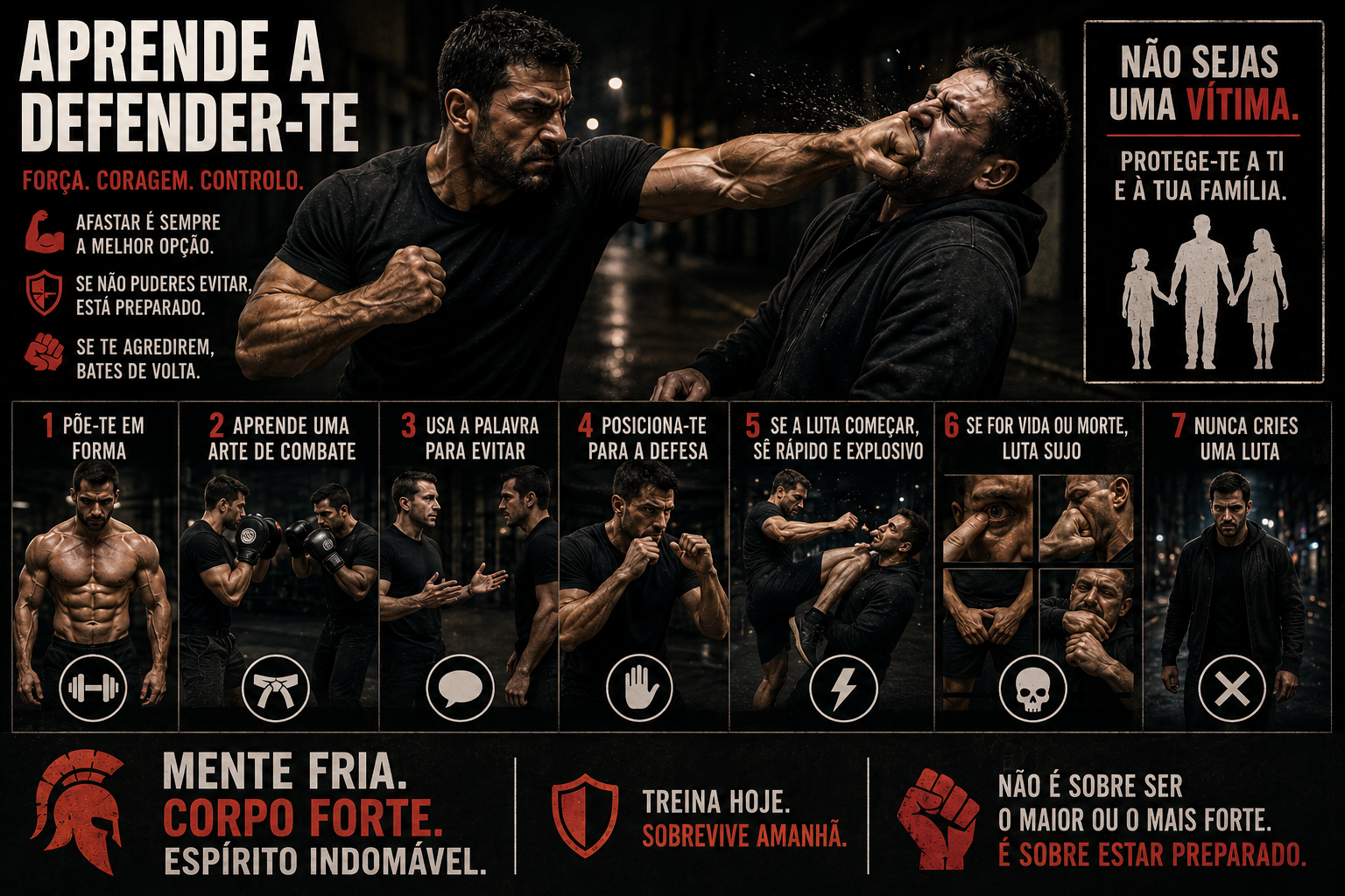 Como aprender a defender-te