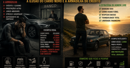 A Prisão sobre Rodas: A Ilusão do Carro Novo e a Armadilha do Crédito