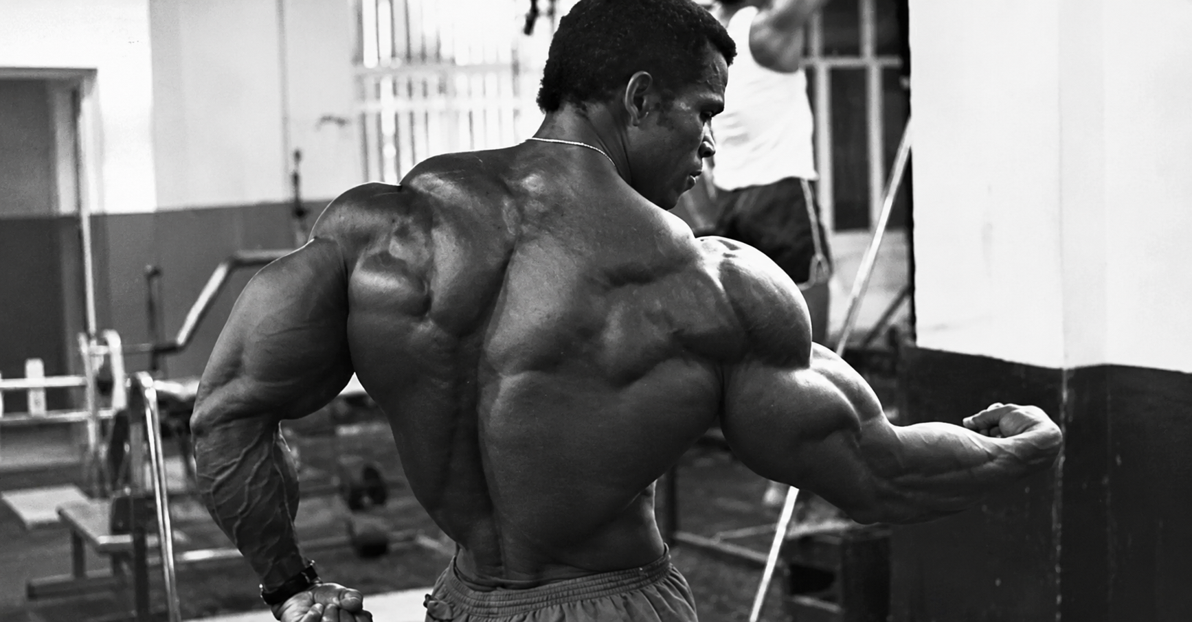 Treino de Serge Nubret